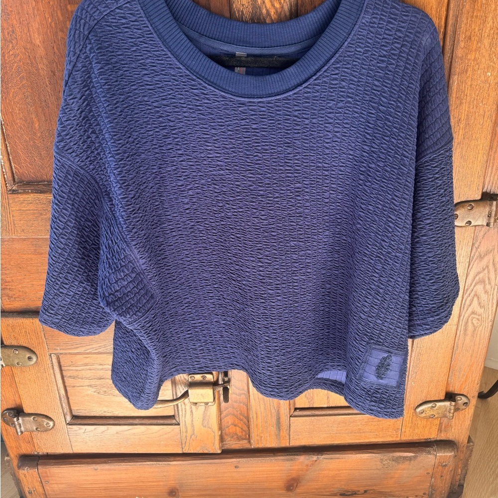 FP Movement Inspire Textured Blue Tee